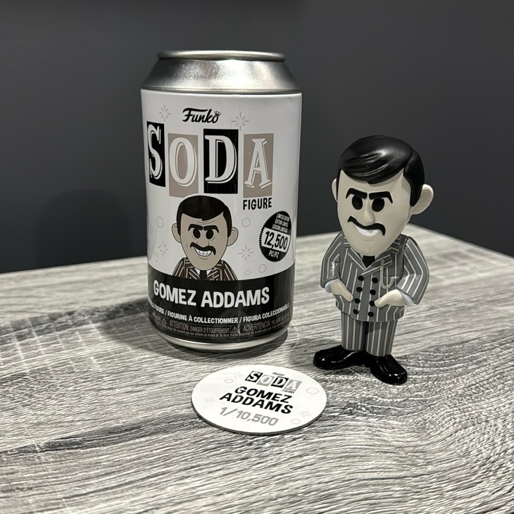 Funko Pop! Soda | The Addams Family: Gomez Addams - Collectible Vinyl Figure